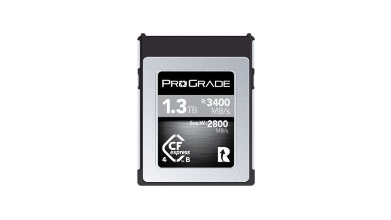 ProGrade Digital zapowiada kartę pamięci CF Express 4.0 Type B 3. gen o pojemności 1,3 TB