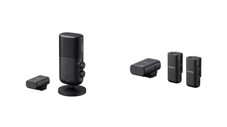 Sony wprowadza trzy nowe mikrofony bezprzewodowe serii ECM