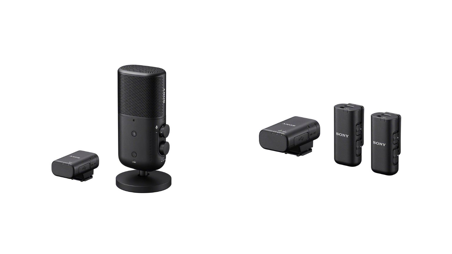Sony wprowadza trzy nowe mikrofony bezprzewodowe serii ECM