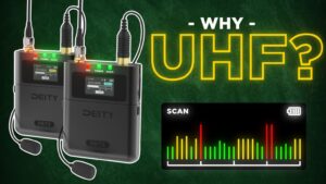 Dlaczego profesjonaliści używają pasma UHF, a nie 2,4 GHz?