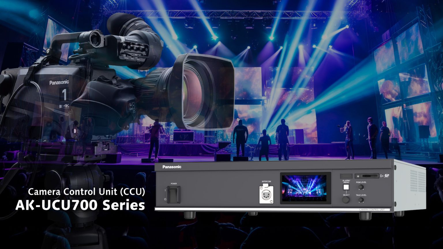 Nowa jednostka Panasonic Connect AK-UCU700 - CCU 4K/IP oferuje solidną łączność IP