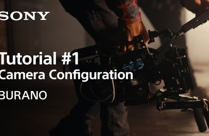 Tutoriale video z obsługi Sony BURANO