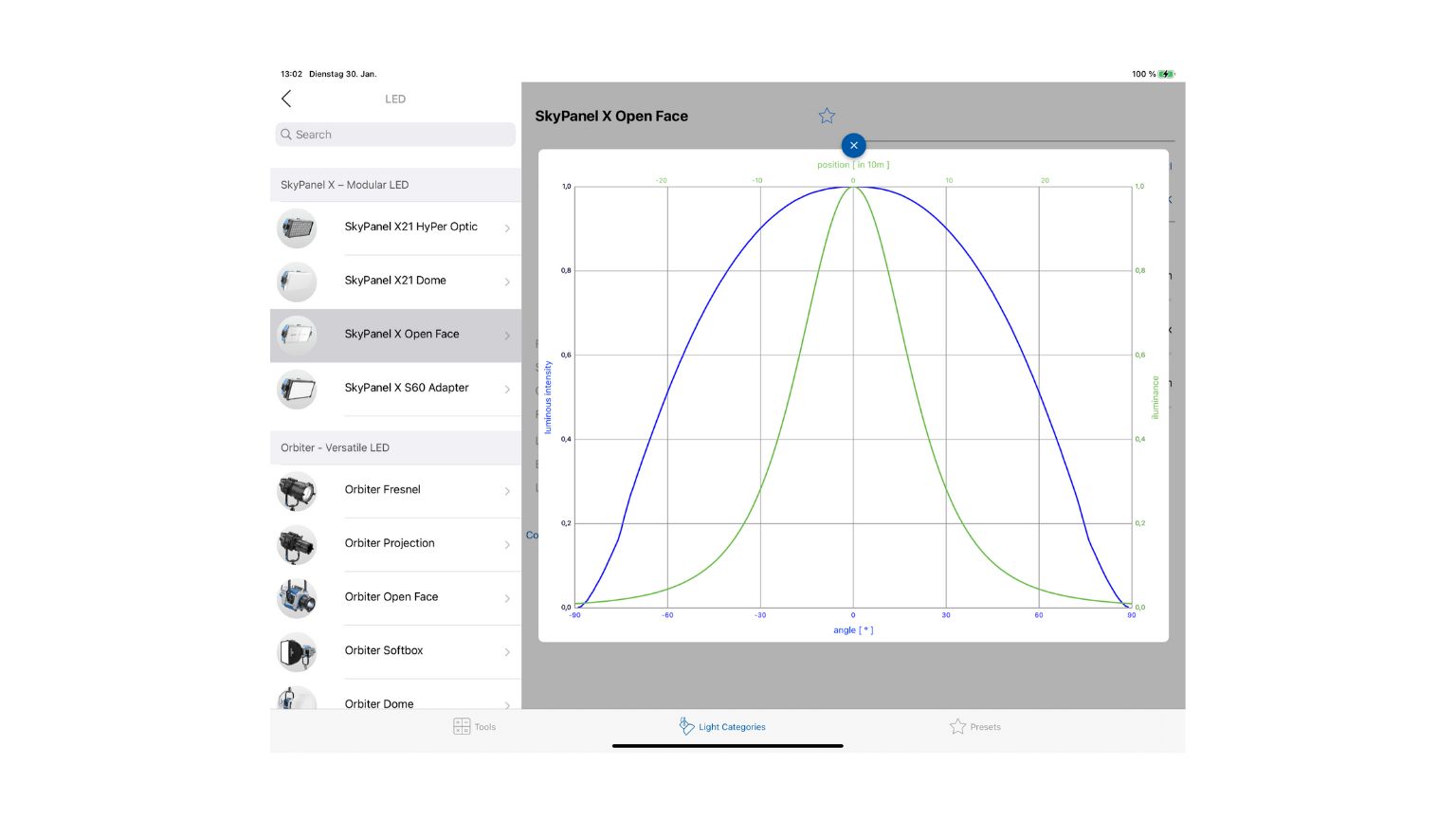 ARRI Photometrics App 4.8