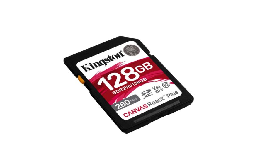Nowa karty pamięci Kingston SD Canvas React Plus V60