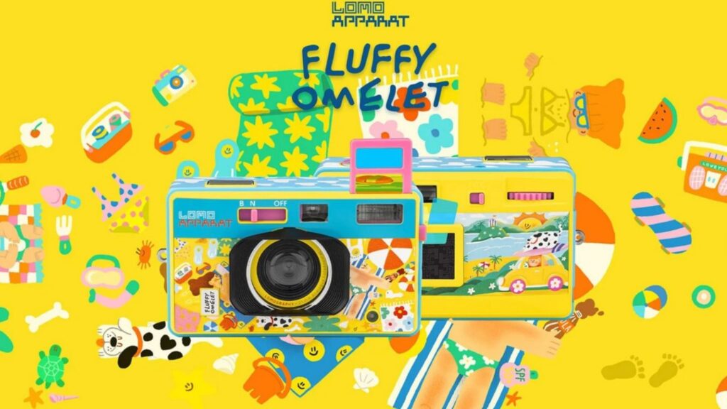Już jest analogowy aparat LomoApparat Fluffy Omelet Edition
