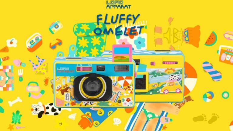 Już jest analogowy aparat LomoApparat Fluffy Omelet Edition