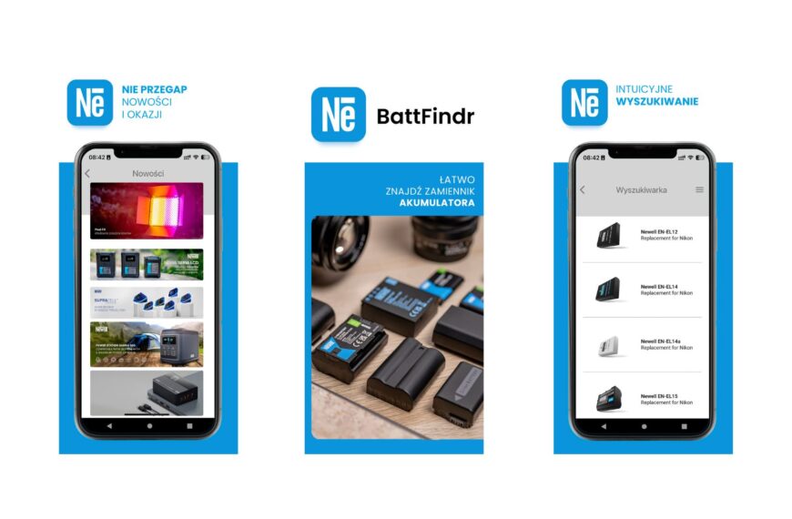 Newell BattFindr - znajdź zamiennik akumulatora