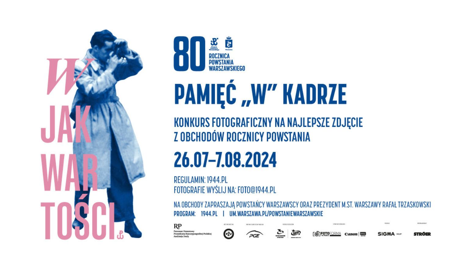 6. edycja konkursu fotograficznego „Pamięć «W» kadrze”