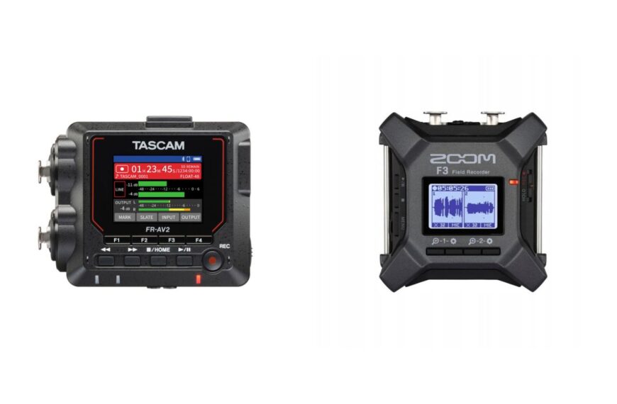 TASCAM FR-AV2 vs ZOOM F3 – porównanie recorderów