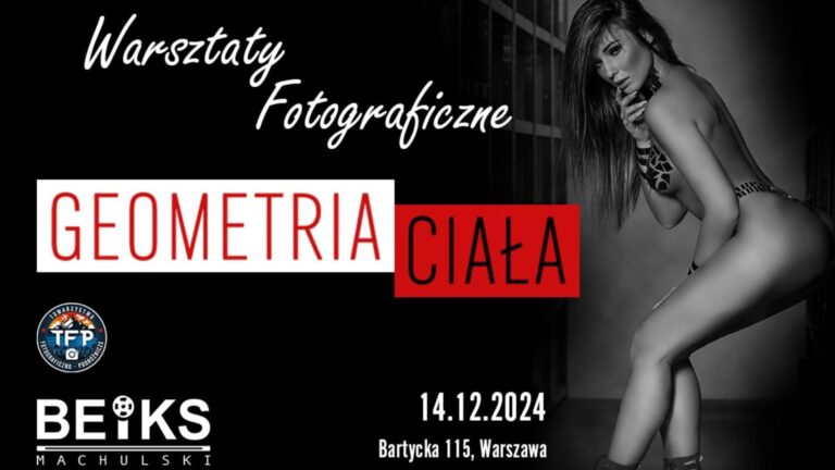 Warsztaty fotograficzne "Geometria Ciała"