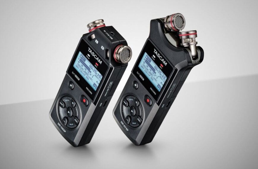 Nowe rejestratory TASCAM DR-05XP & TASCAM DR-07XP