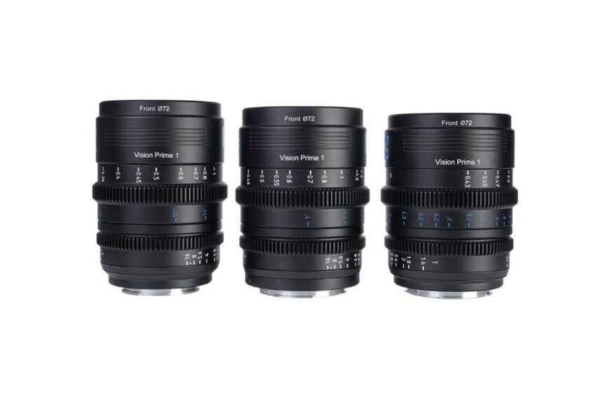 SIRUI wprowadza obiektywy Vision Prime 1 Series T1.4
