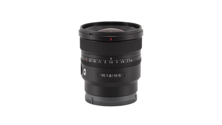 Sony FE 16mm f/1.8 G