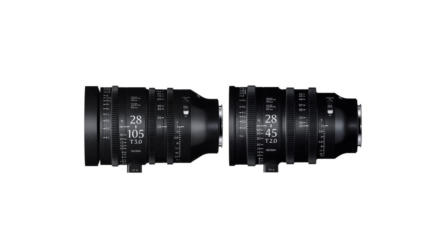 Sigma obiektywy Cine AF - 28-45mm T2 & 28-105mm T3